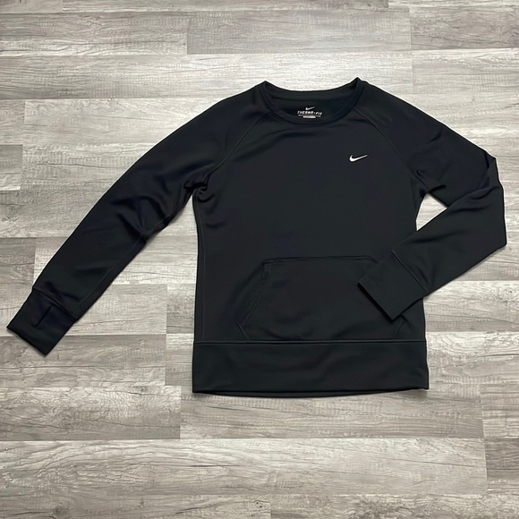 Nike Black Crew-Neck Sweatshirt - Picture 1 of 1